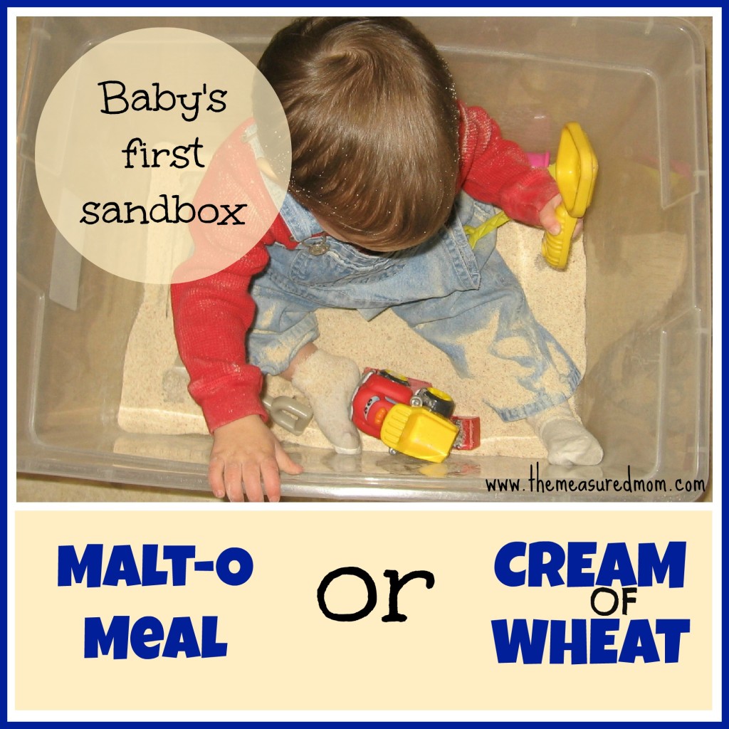 baby's first sandbox - the measured mom