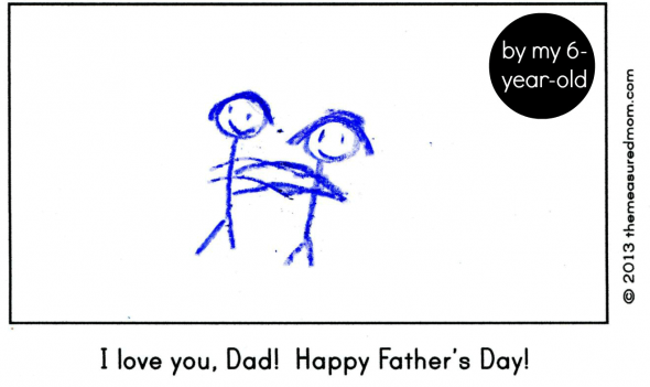 Looking for a homemade Father's day gift idea? This book about Dad was a big hit at our house!