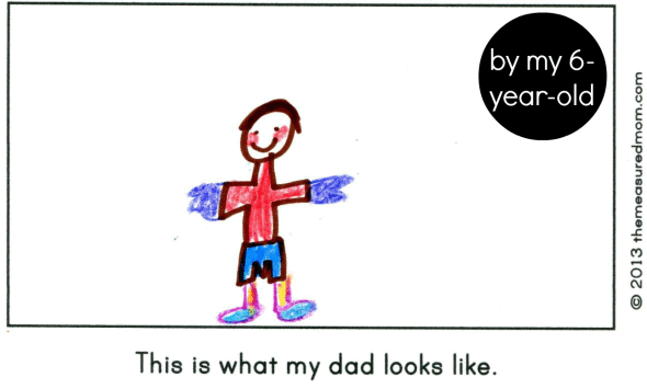 Looking for a homemade Father's day gift idea? This book about Dad was a big hit at our house!