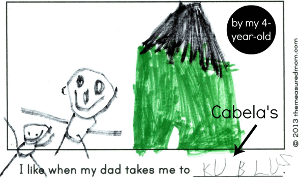 Looking for a homemade Father's day gift idea? This book about Dad was a big hit at our house!