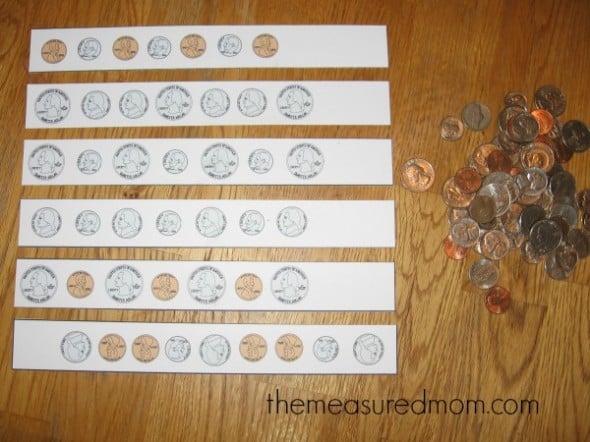 These coin activities will be a great addition to your money math lessons for ages 3-6. What a fun collection of coin activities for preschool, kindergarten, and first grade!