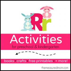 Letter R Activities - the measured mom