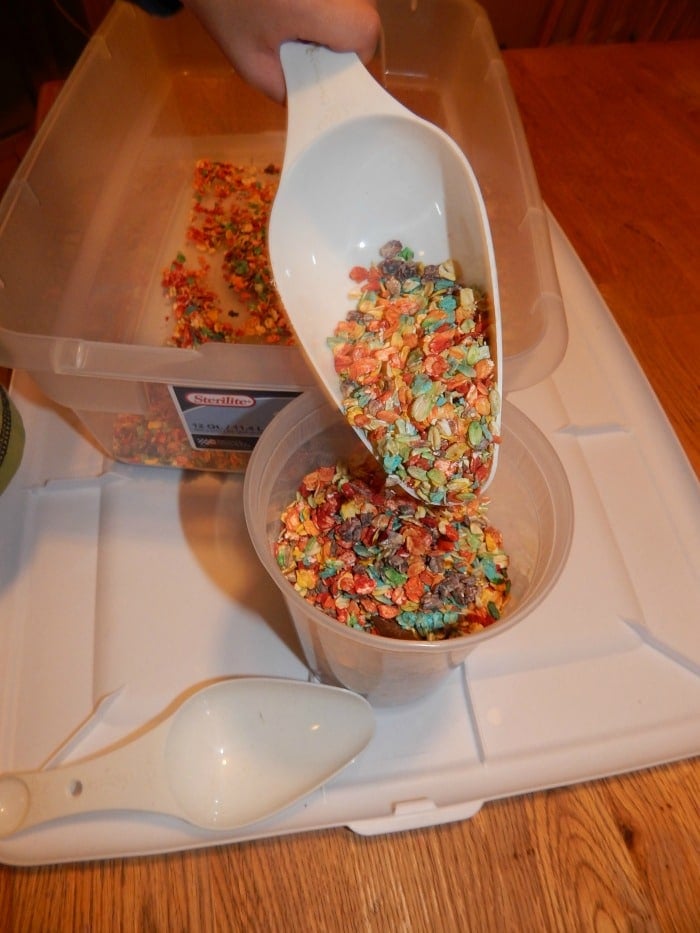 rainbow sensory play 6