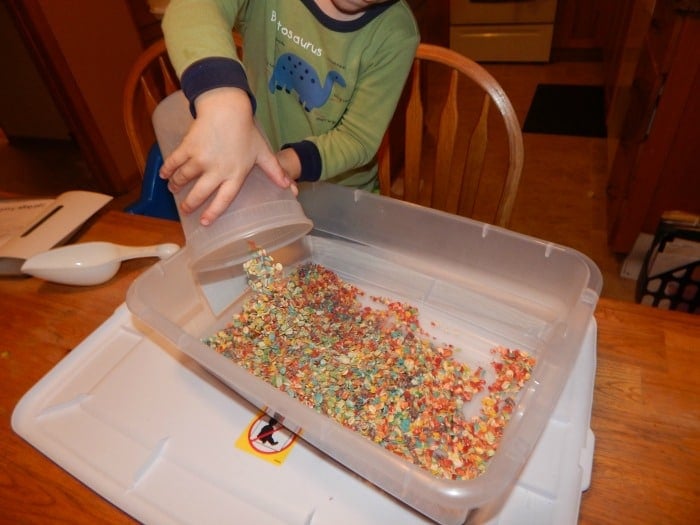 rainbow sensory play 8