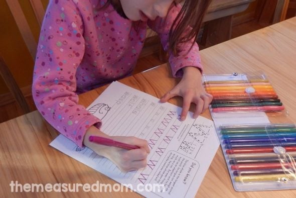 Get this set of 26 free handwriting worksheets featuring animal fun facts. No more boring handwriting practice!