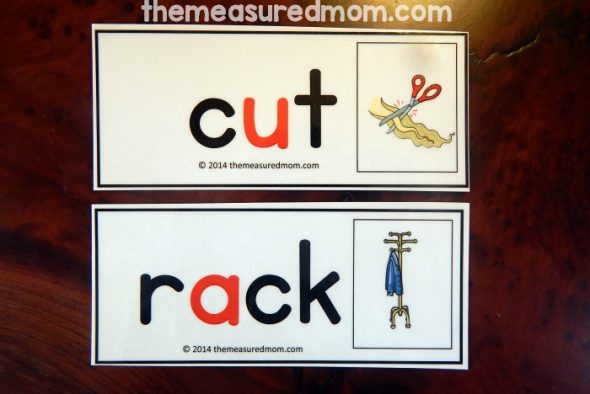 Print these free cards for a great silent e activity!