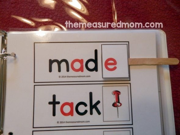 Print these free cards for a great silent e activity!