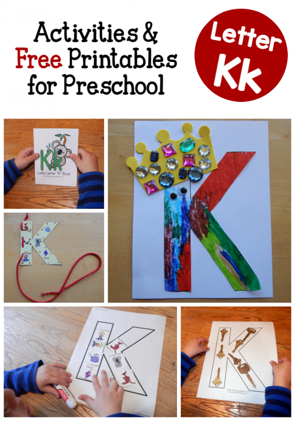 Check out these fun letter K activities perfect for preschool!