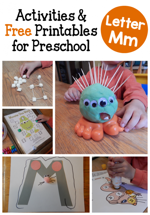 Looking for some hands-on letter M activities for preschool? We've got a huge variety!
