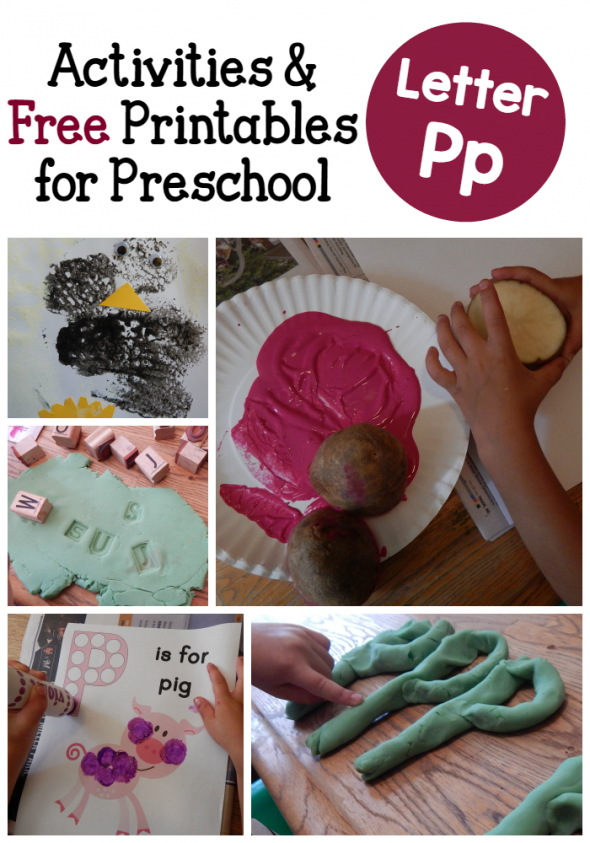 Looking for playful, hands-on letter P activities for preschool? We've got more than a dozen!