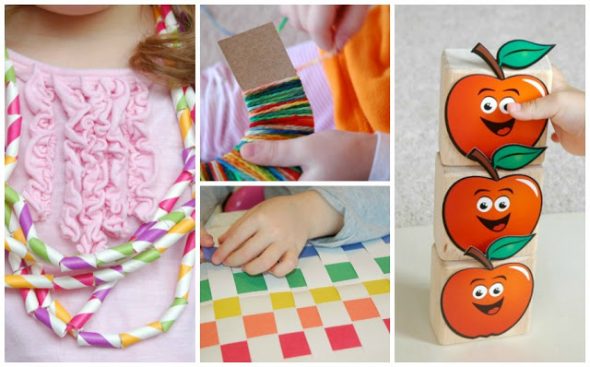 If your child is struggling to learn to write, try some of these fun fine motor activities for preschool and kindergarten to strengthen his hand muscles!