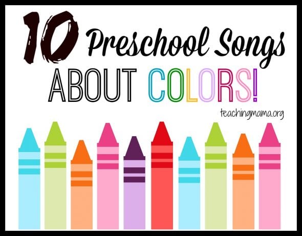 Looking for preschool songs you can print? Get links to over 60 songs for preschool in this post!