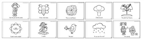 spring color me reader set