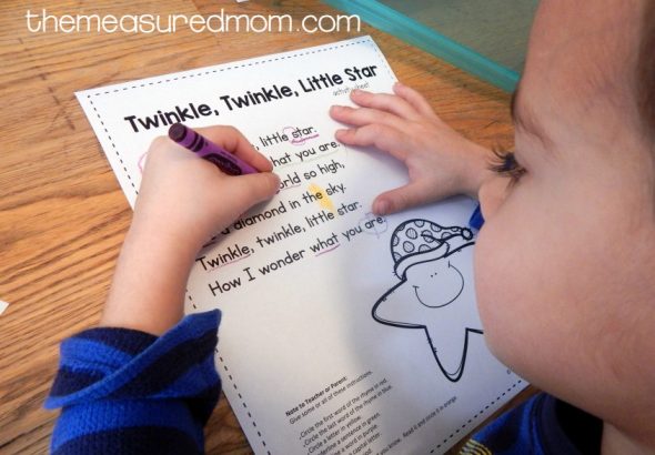 twinkle twinkle activity 5