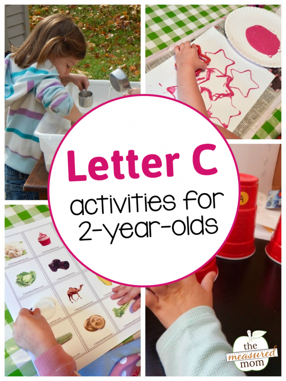 Get a variety of hands-on, age appropriate letter C activities for 2-year-olds!