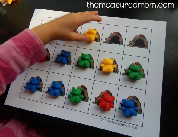 Kids can learn quantification, one-to-one correspondence and more with these free grid games for preschool!
