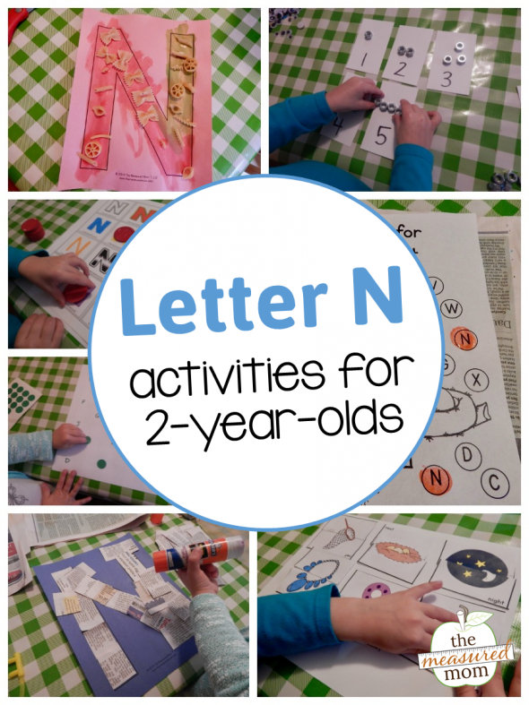 Looking for simple letter N activities for 2 year olds? Take a peek at our week!