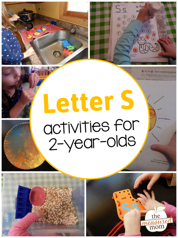 Check out this collection of fun letter S activities for 2-year-olds!