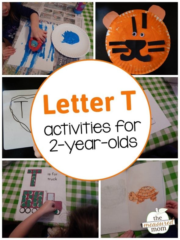 Enjoy these fun letter T activities for toddlers