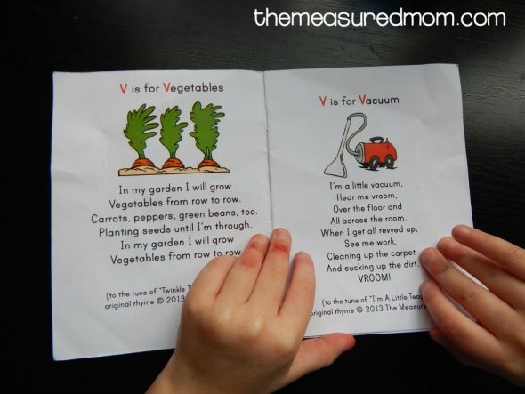 Check out this collection of simple letter V activities for 2-year-olds!